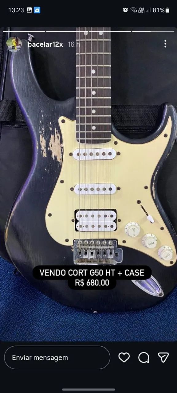 Guitarra G50-HT Cort + Case  - Foto 3