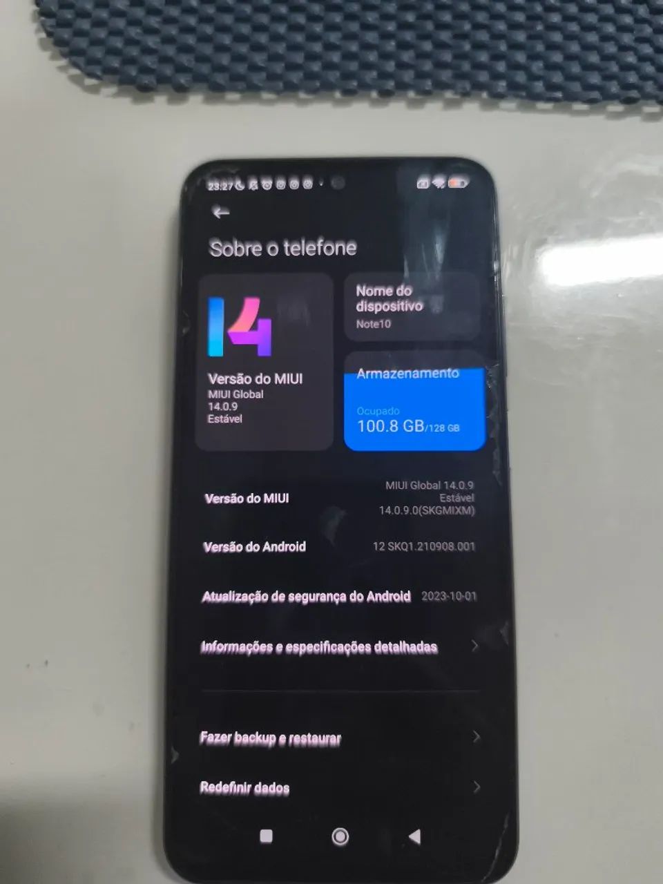 Redmi Note 10 - 6gb RAM / 128gb Arm - Foto 3