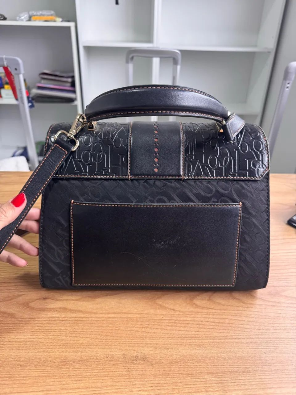 BOLSA VITOR HUGO PRETA - Foto 3