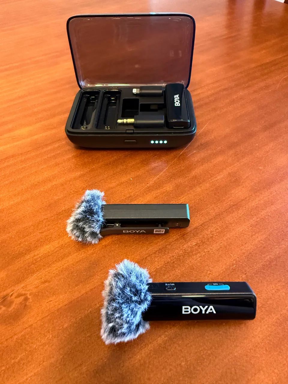 microfone boya sem fio lapela - Foto 2