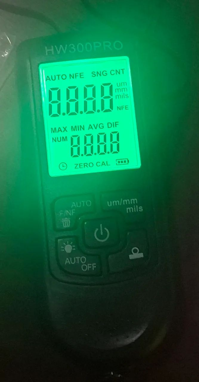 Medidor digital espessura camada de tinta  - Foto 2