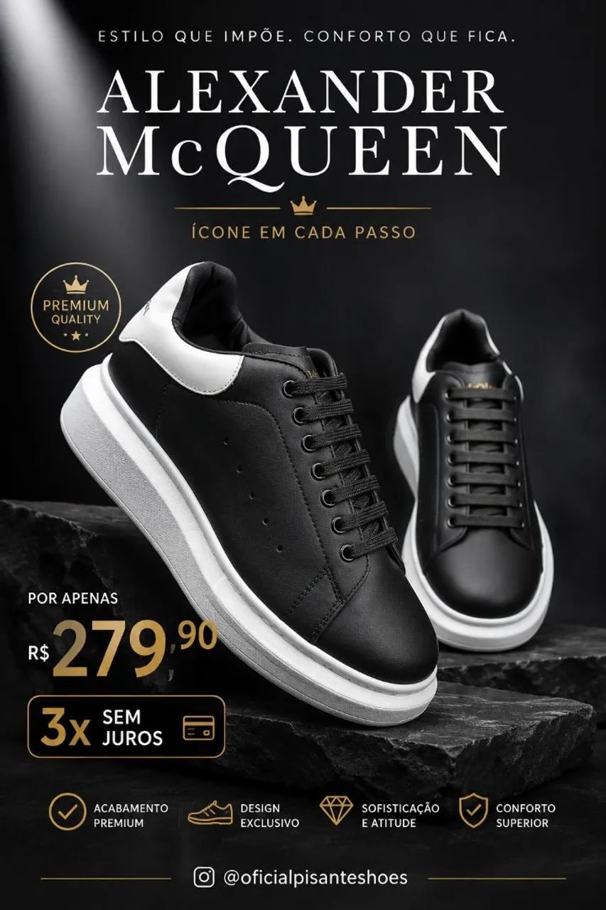 Sapatênis Alexander McQueen  - Foto 2
