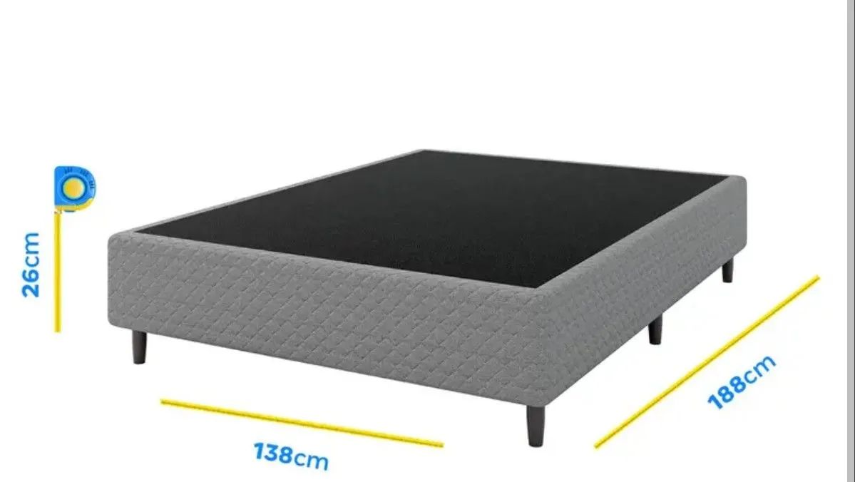 Conj. Box + colchão casal umaflex athenas molas ensacadas  - Foto 5