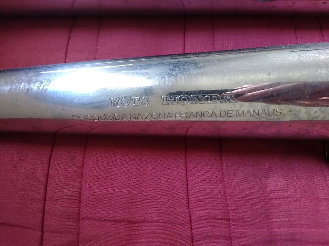 Par de ponteira de CB400/450 A PARTIR DE 1984 ORIGINAL HONDA.