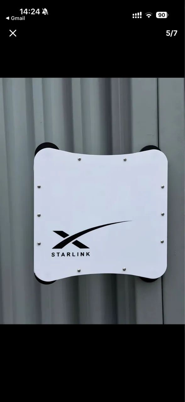 Case de teto Starlink (Branco) - Foto 2