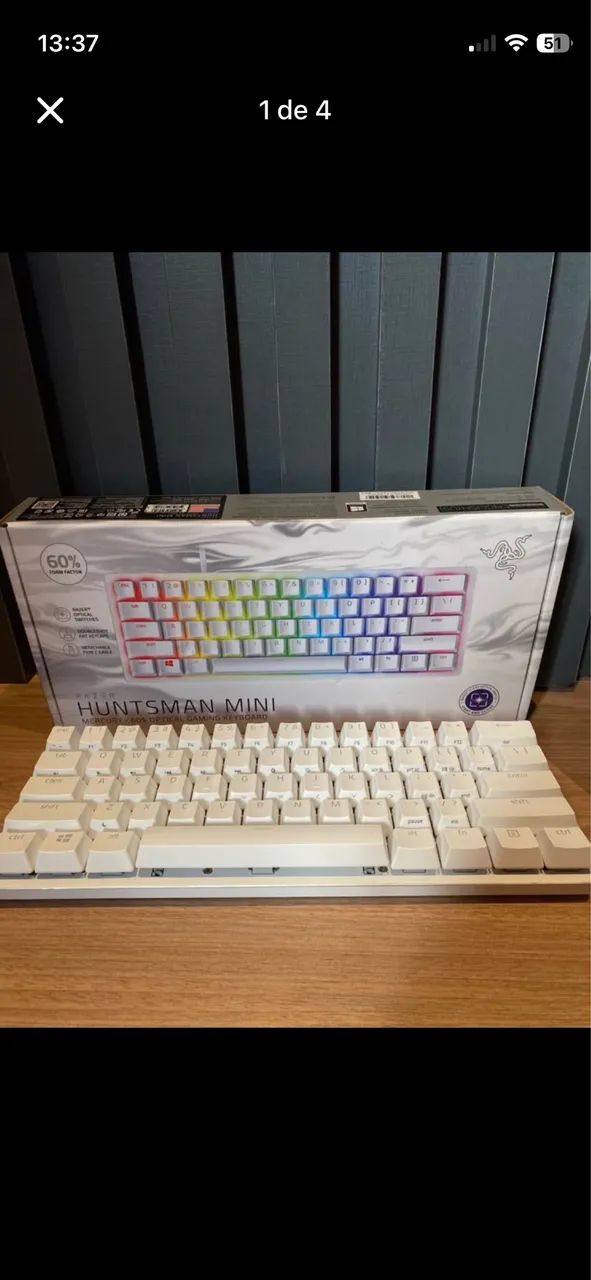 Teclado Razer hustman mini - Foto 4