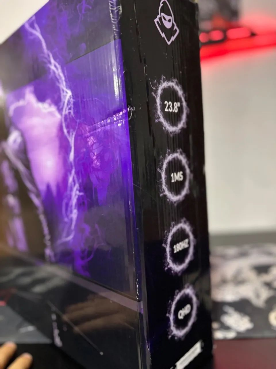 Monitor quad hd 24 polegadas 180hz - Foto 2