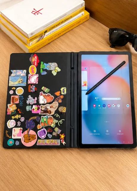 Tablet Tab Samsung S6 Lite 128GB com capa - Foto 4