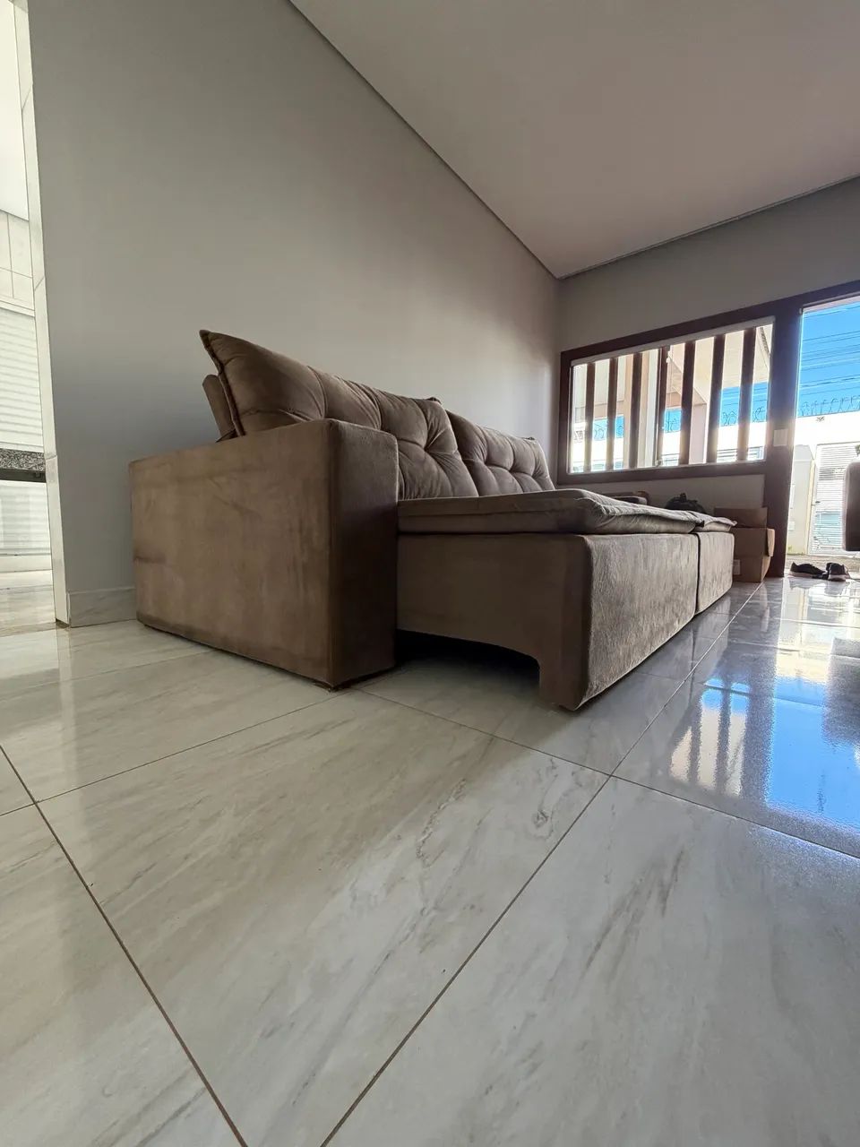 Sofá Retrátil - Sofá Cama Mola Ensacada  - Foto 4