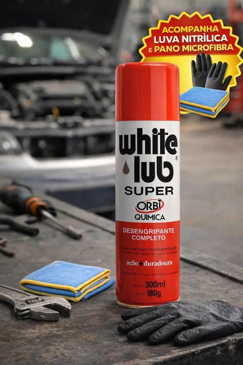 Desingripante White Lub 300ml - Orbi Química 