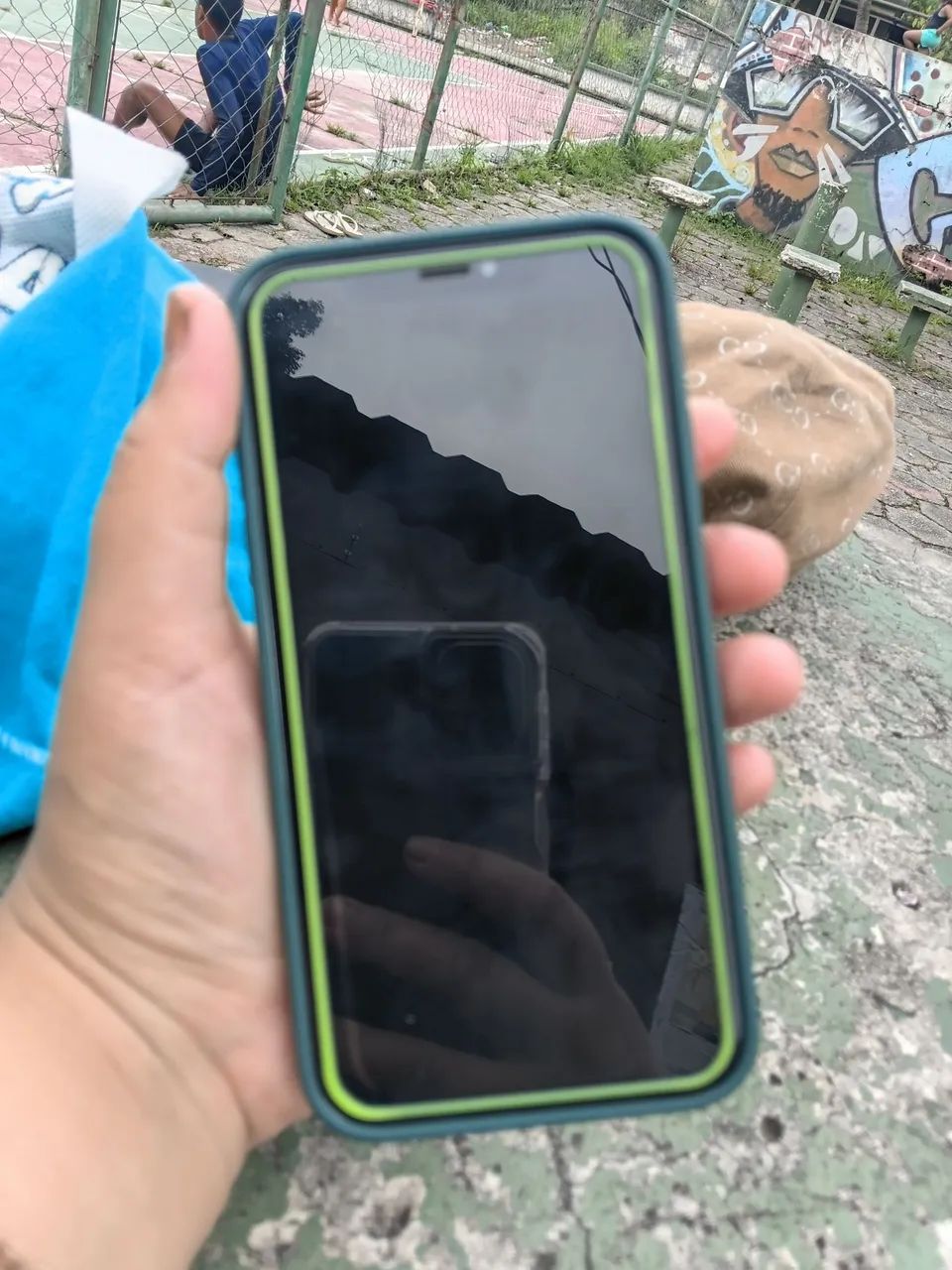 Iphone xr na carcaça do 14 pro - Foto 4