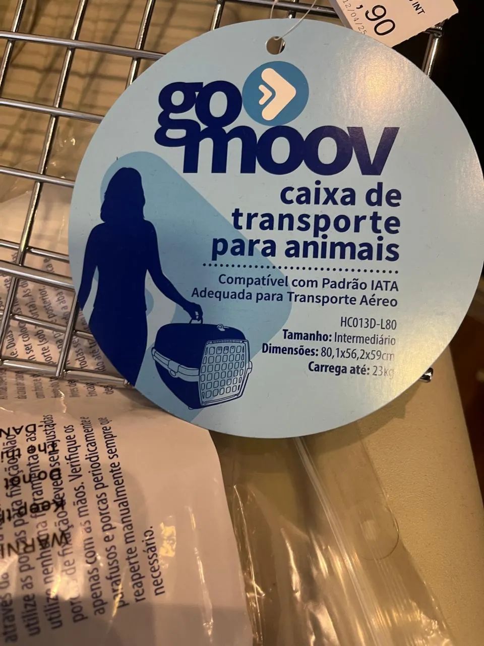 Caixa transporte pet  