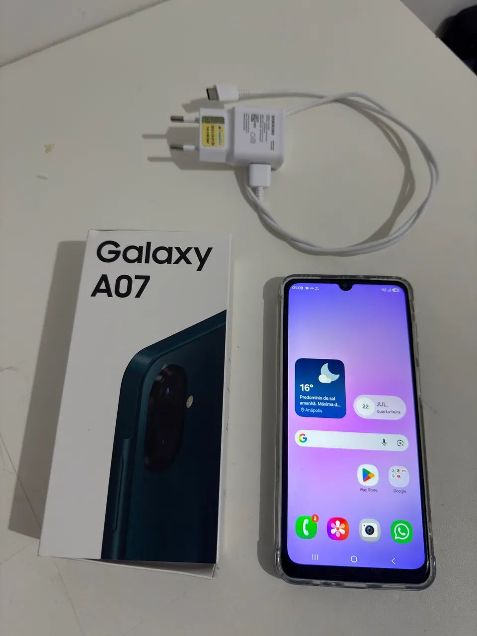 Samsung Galaxy A07 128GB, 4GB, Câm. 50MP