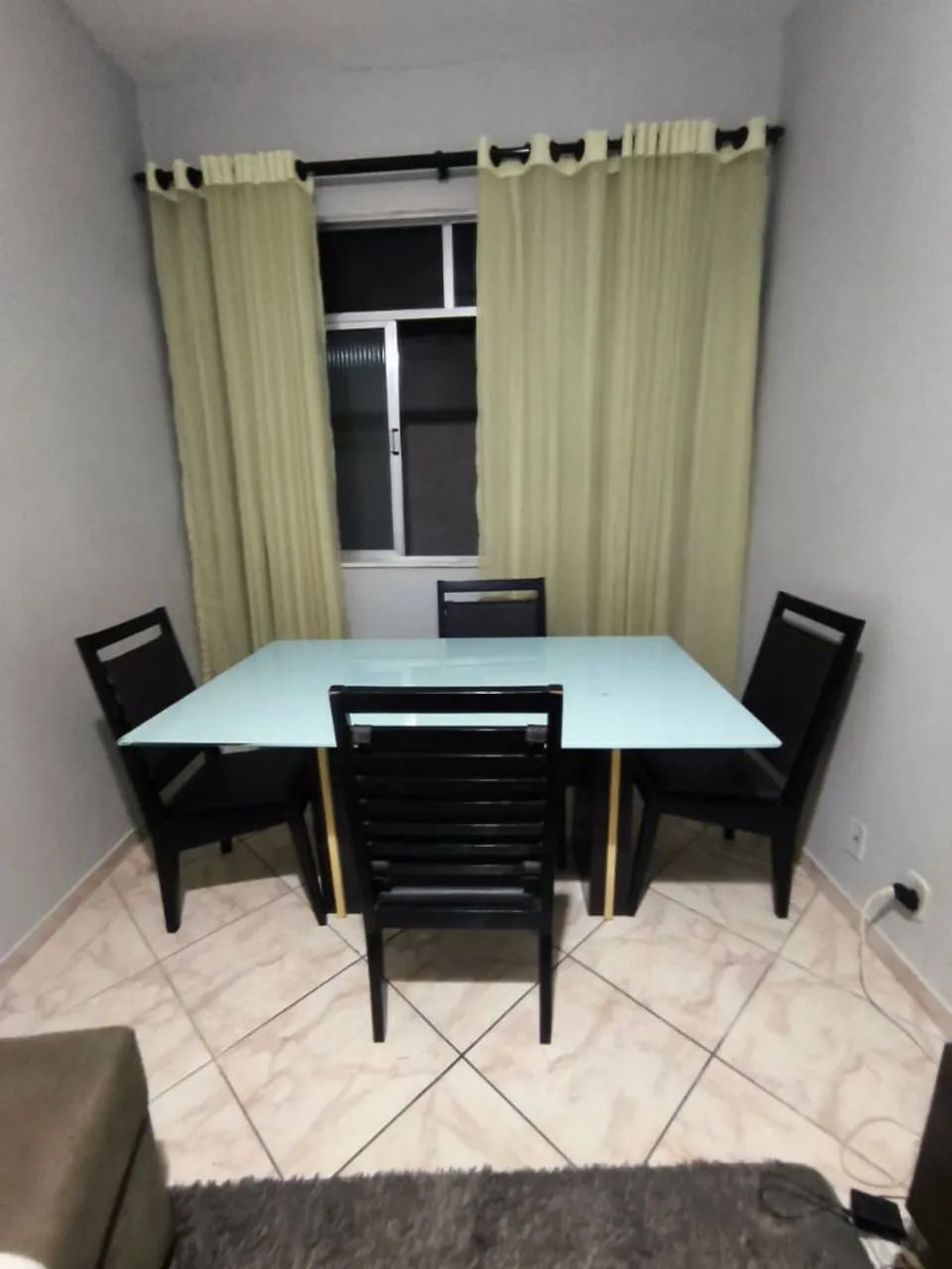 Mesa 4 lugares tampa de vidro  - Foto 4