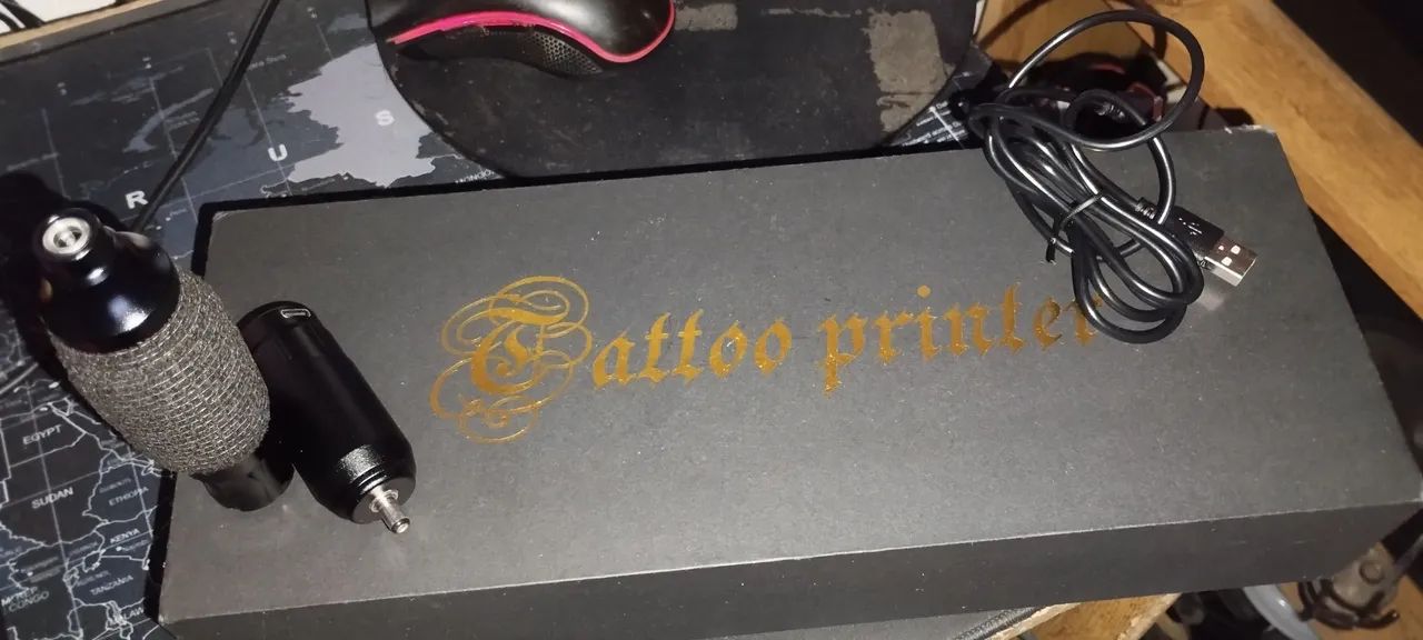 IMPRESSORA DE DECALQUE + MÁQUINA PEN PARA TATUAGEM - Foto 4