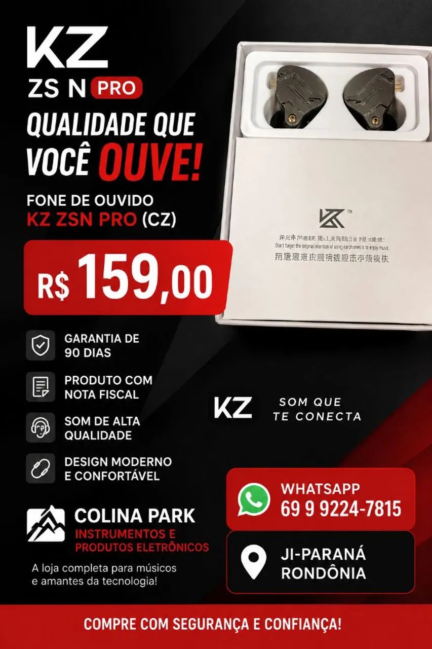 Fone Kz Zsn Pro 