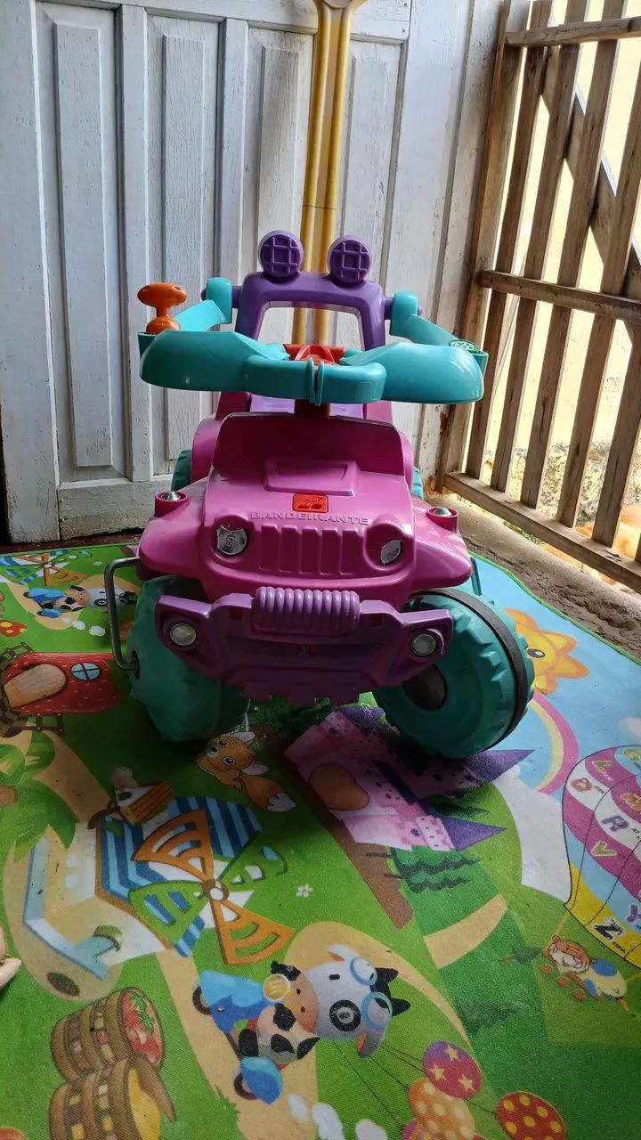 Carrinho jipe galzerano 