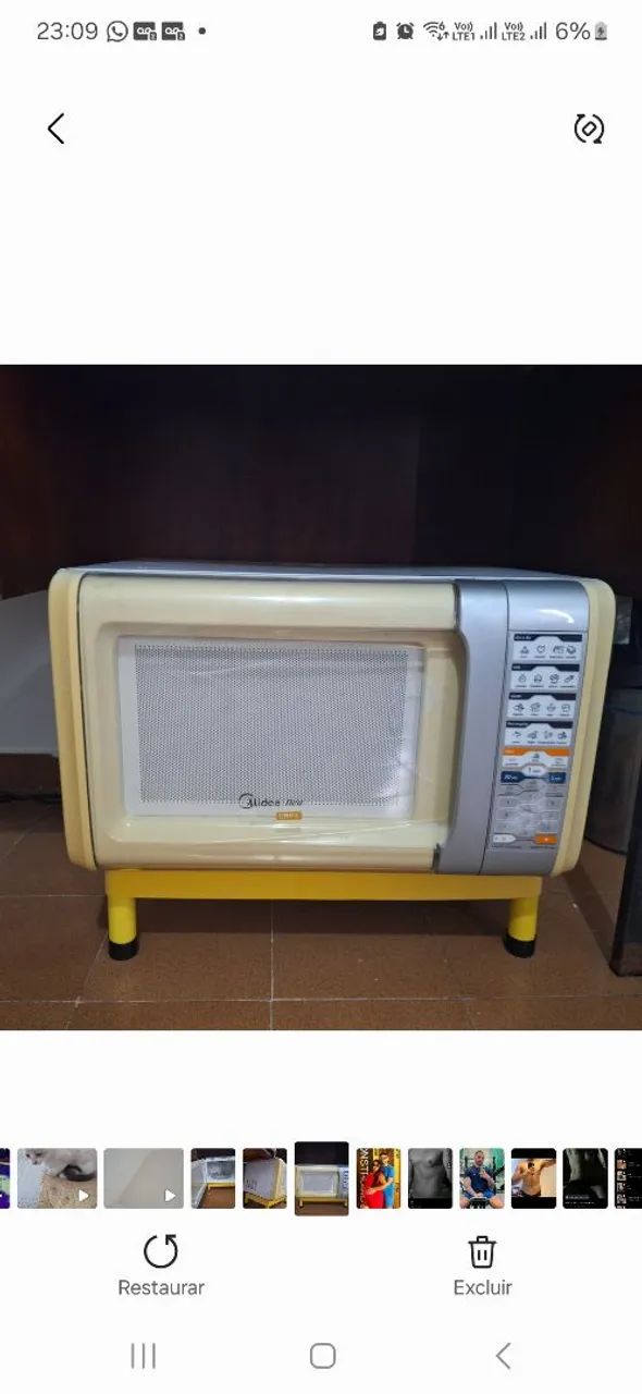 Microondas usado