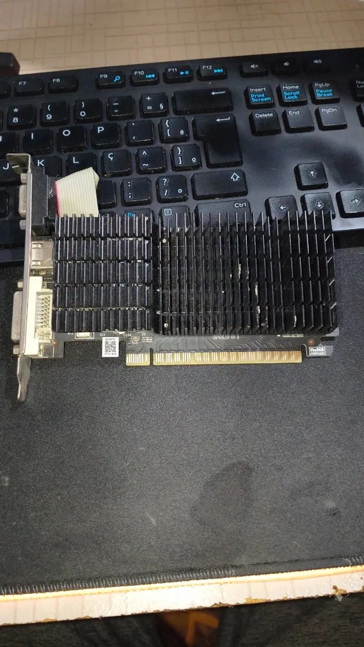 Placa de Vídeo GT 710 PCI-E 1GB DDR3 64Bit