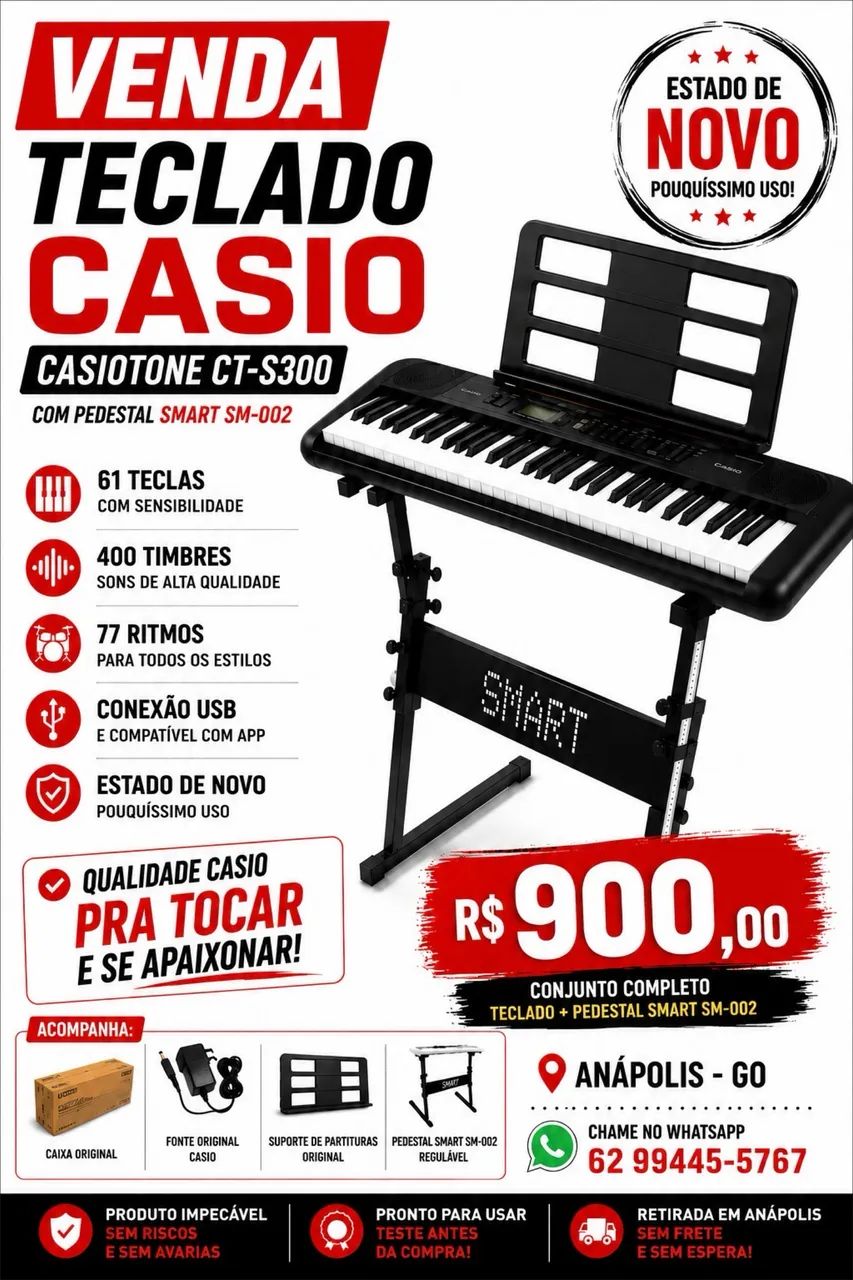 Teclado Casio - Foto 2