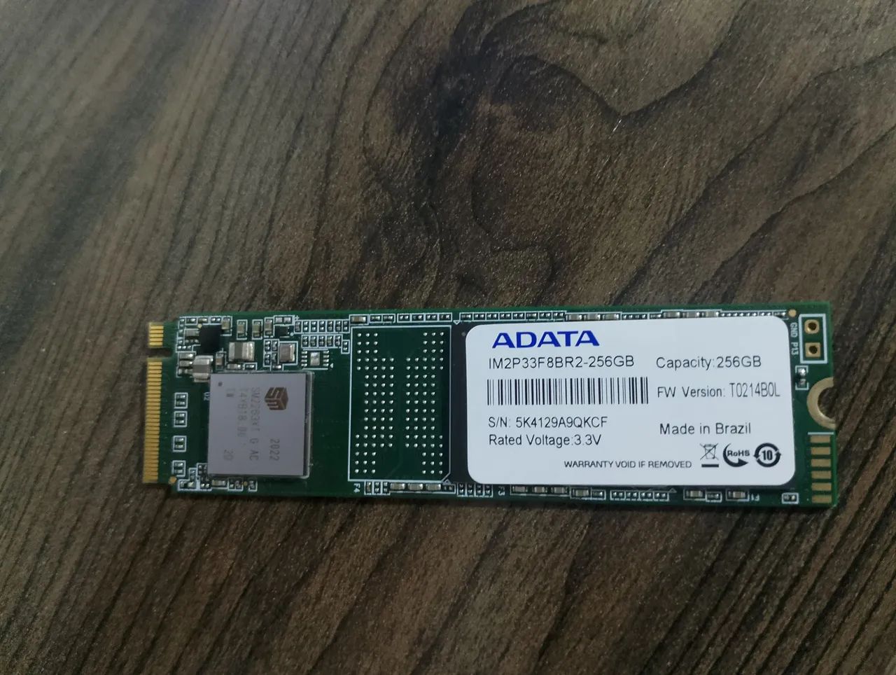 SSD NVME M2 Adata 256GB