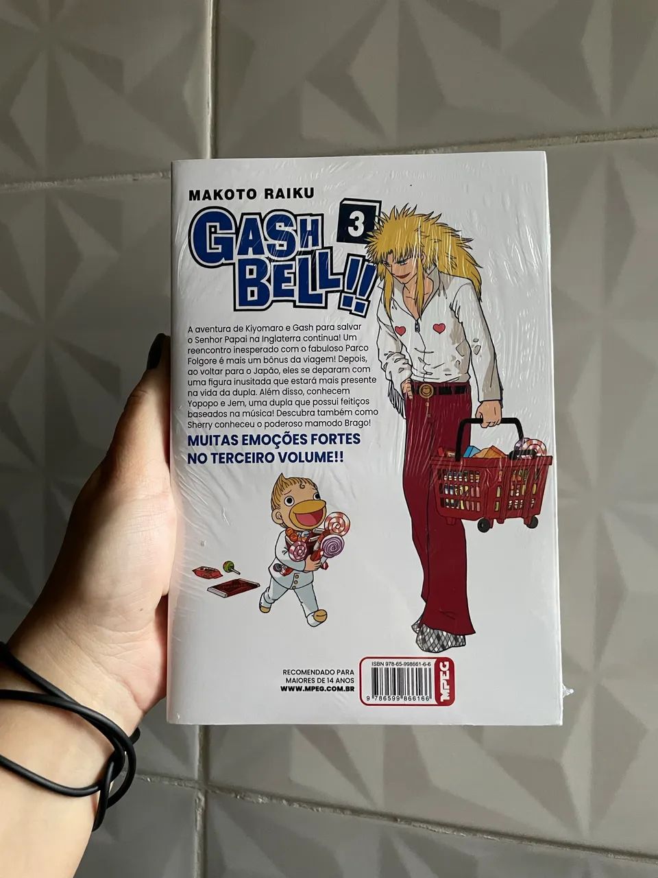 Mangá Gash Bell volume 3 - Foto 3
