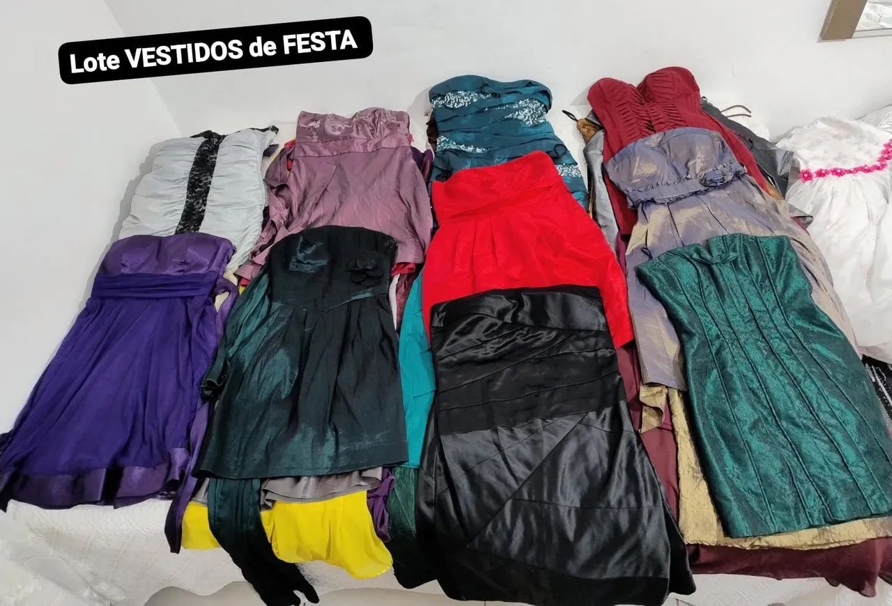 Lote VESTIDOS de FESTA  - Foto 5