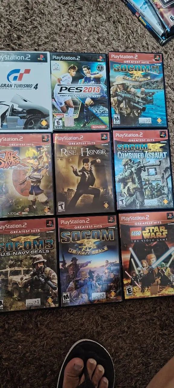Jogos Originais PlayStation 2 seminovos valores apartir 50 até 200 dependendo do titulo - Foto 2