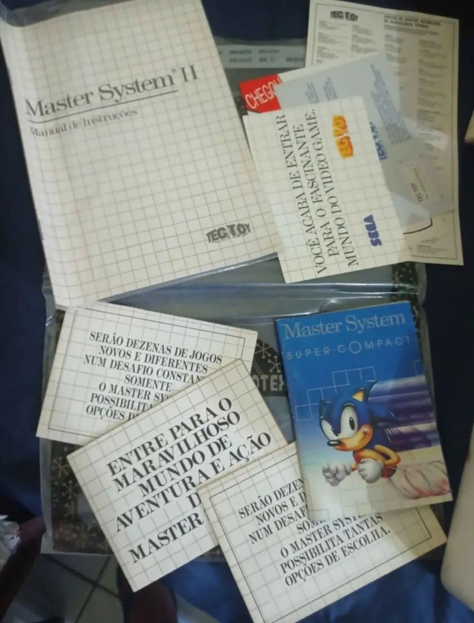 Master system 2 na caixa + jogo  - Foto 3