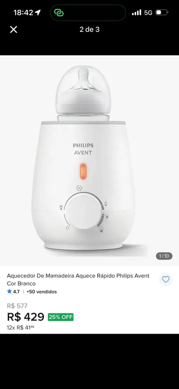 Aquecedor de mamadeira  - Foto 2
