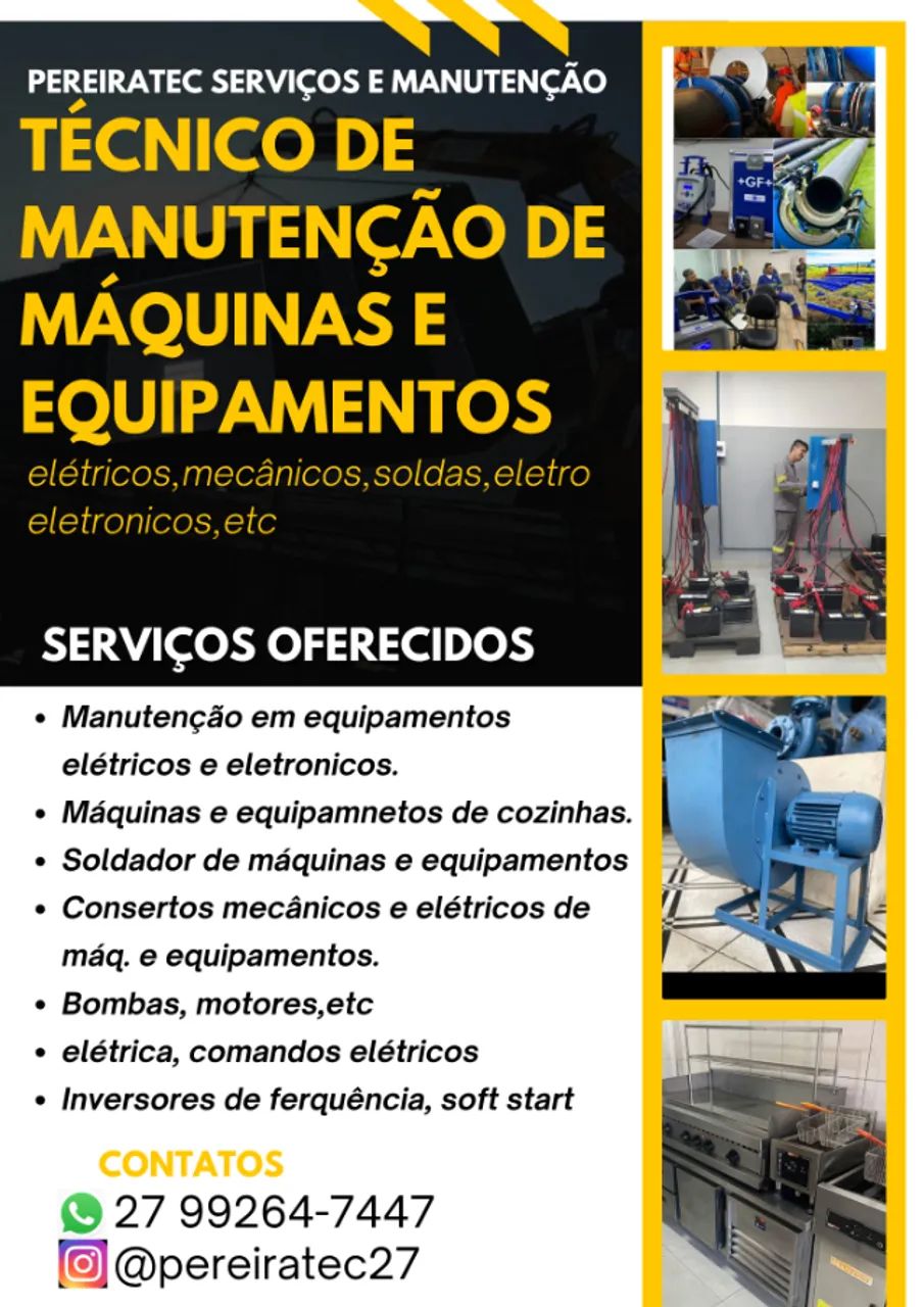 Técnica equipamentos e máquinas