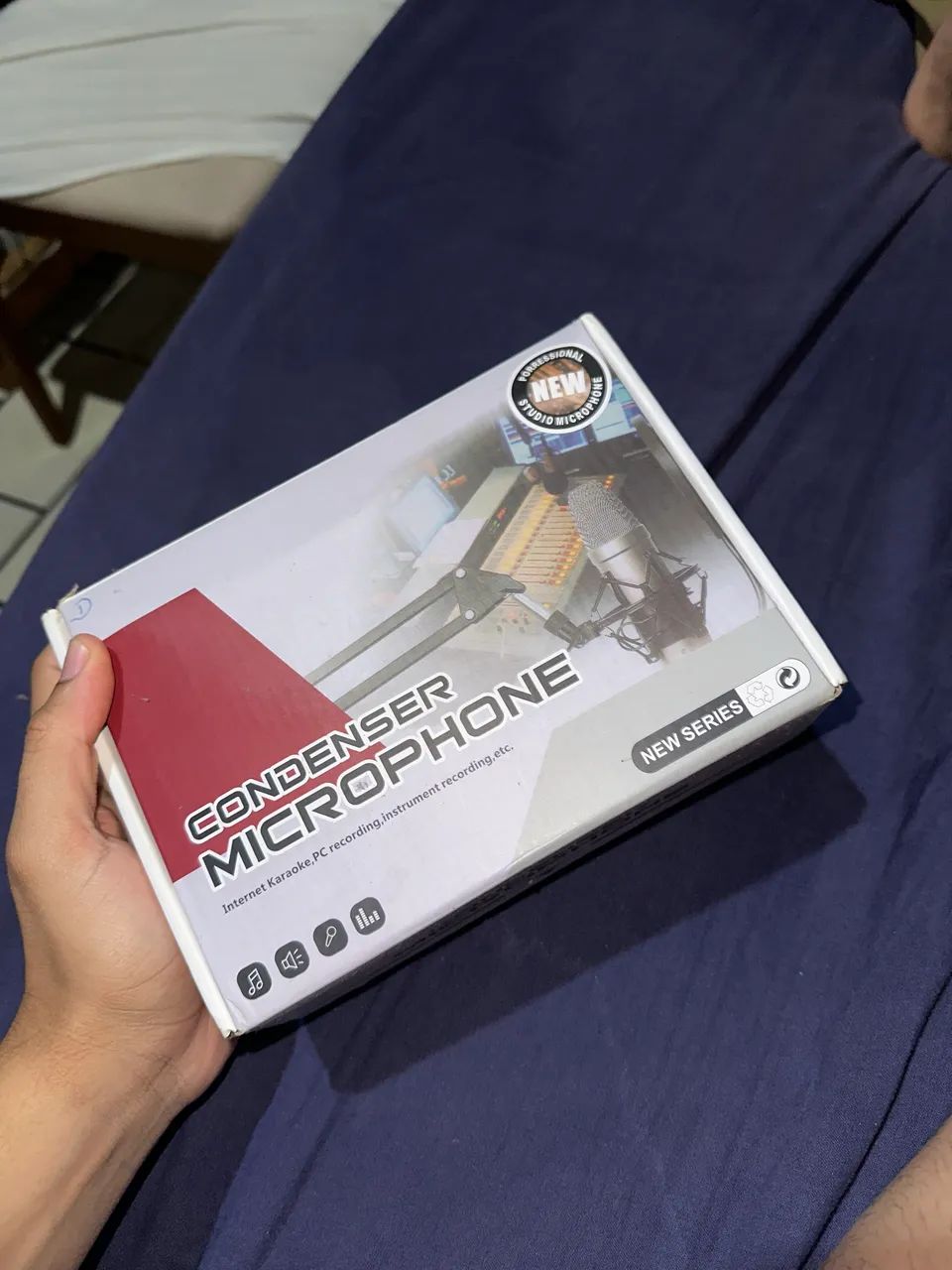 Microfone Condensador BM800 - NUNCA USADO - Foto 6