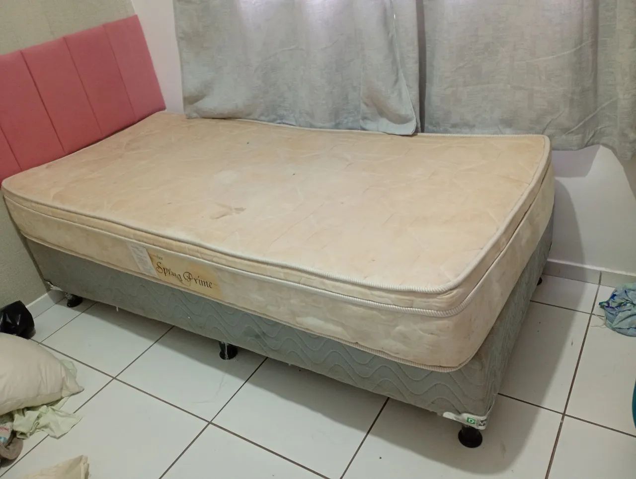 Cama molas solteiro