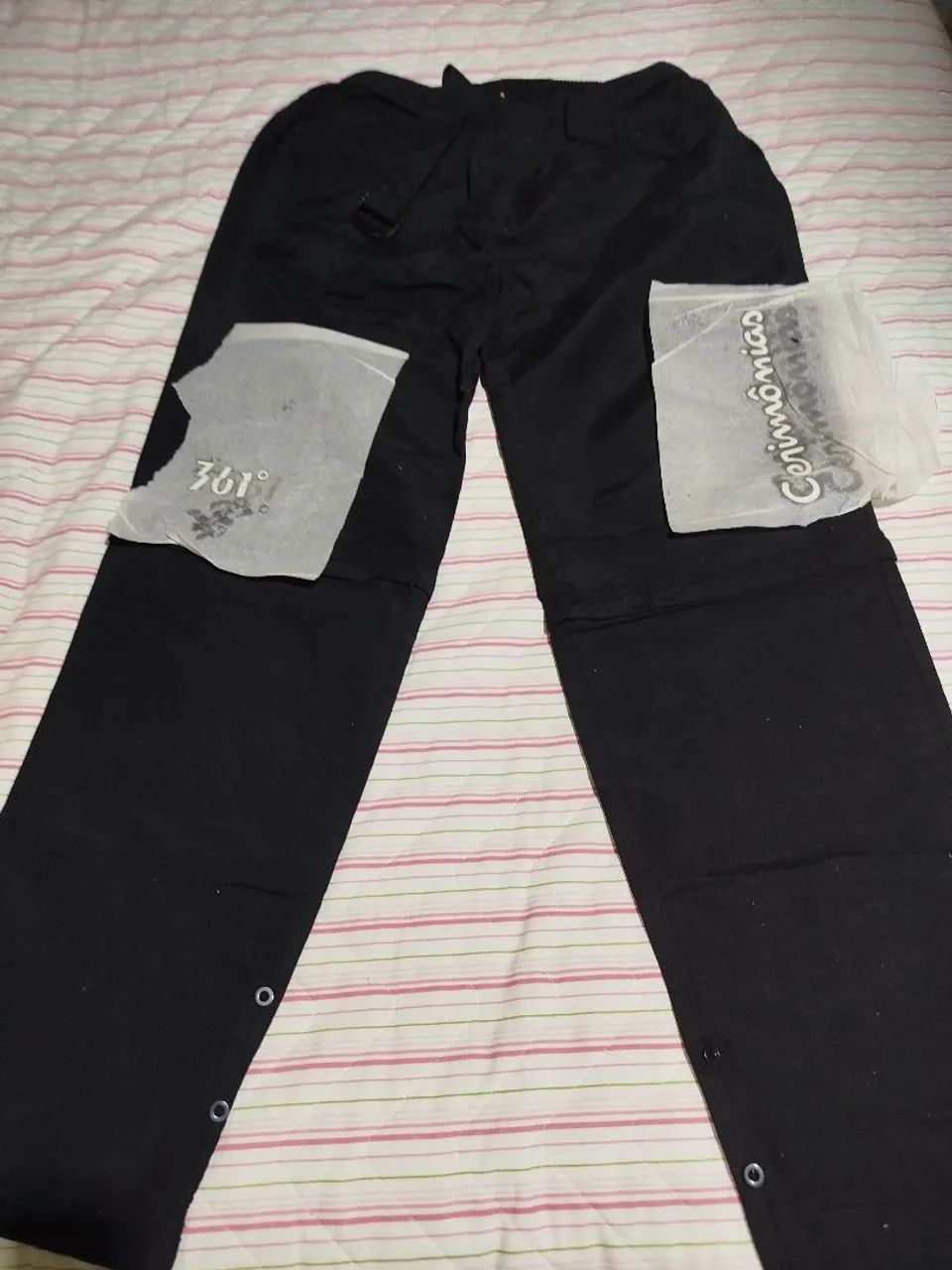 Calça/bermuda com cinto 361. Tam S/P uniforme elenco Rio 2016