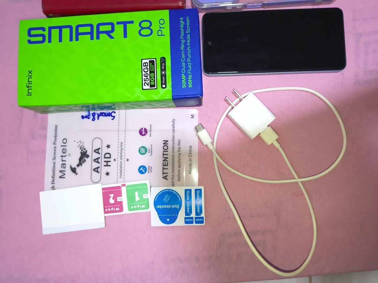 Celular Infinix Smart 8 Pro 256GB 8G de RAM - Foto 2