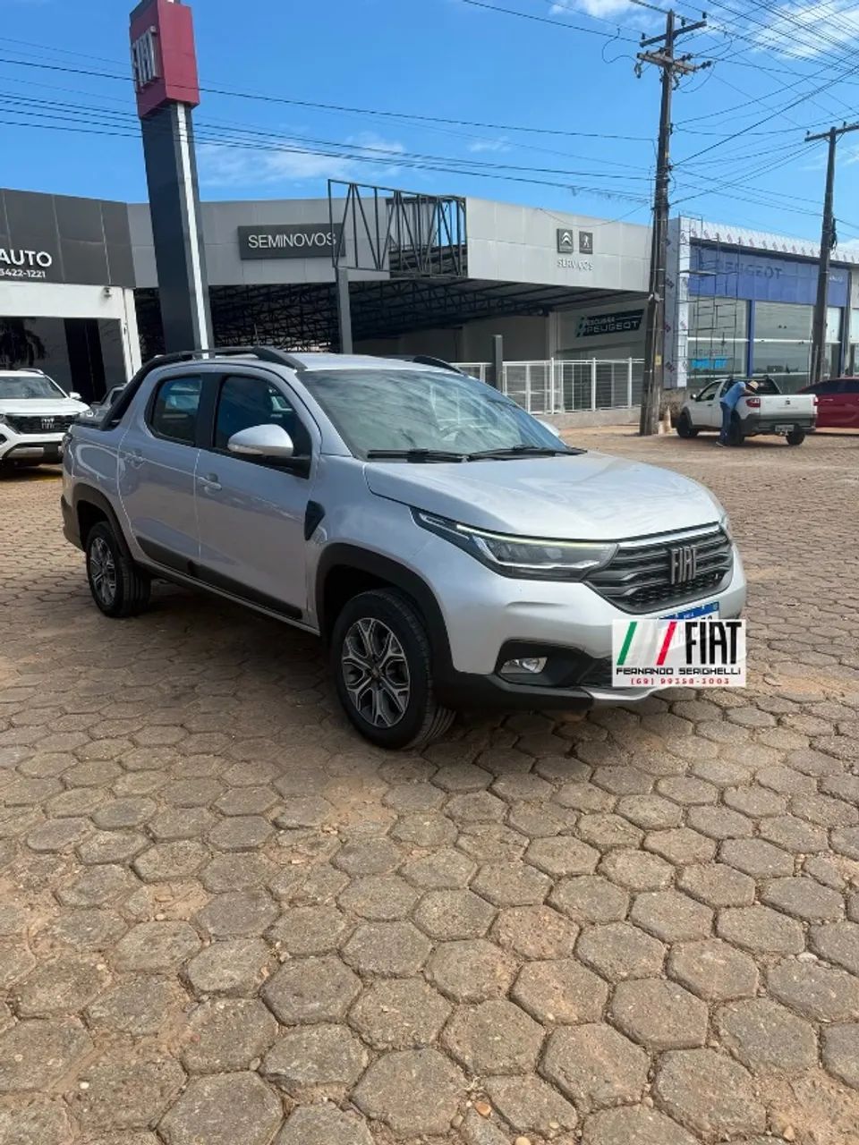 Fiat Strada Volcano 1.3 Flex 8V CD 2021 - Foto 3