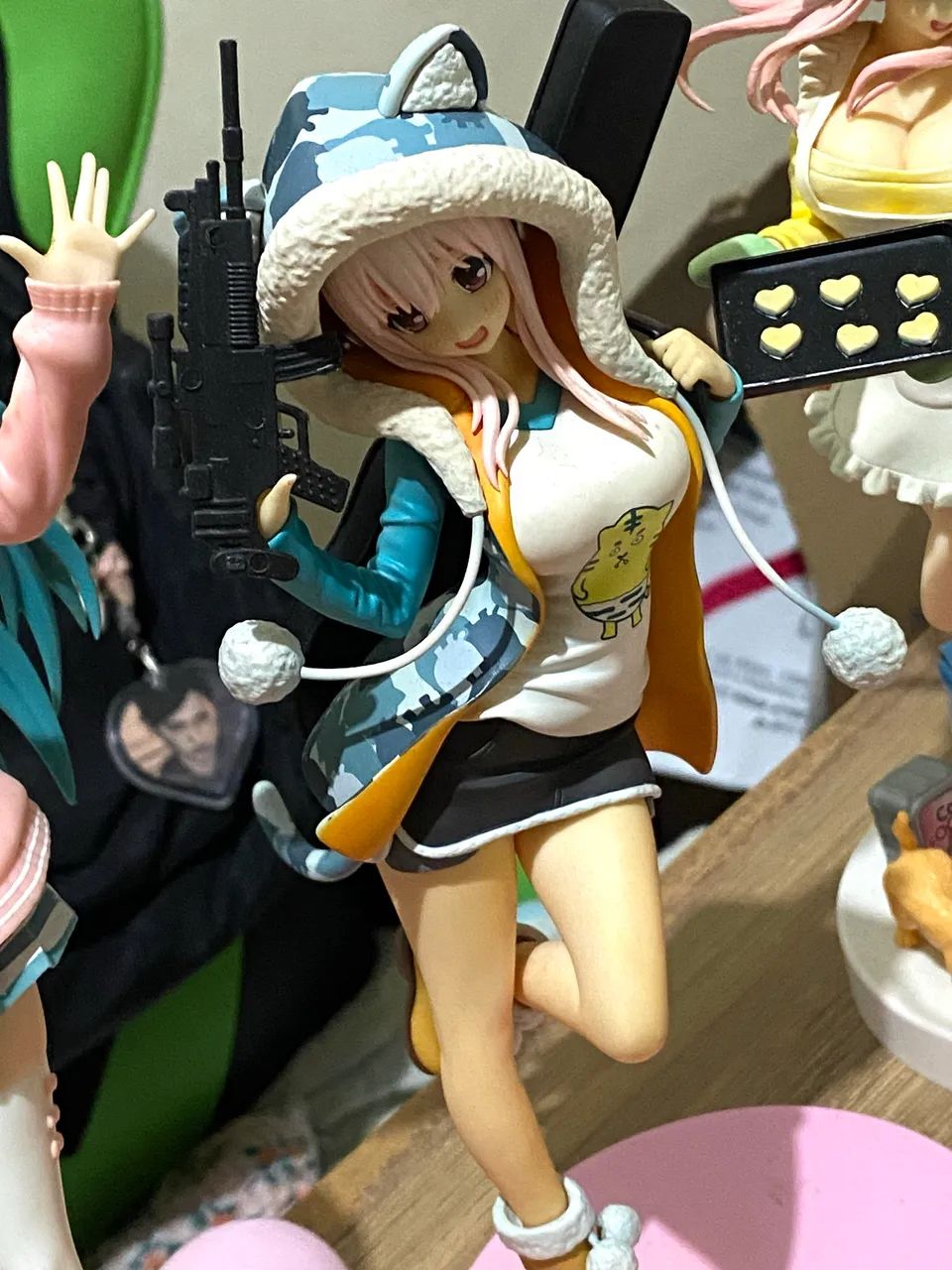 Super Sonico 1/8 Gift seminova c/ caixa - Foto 5