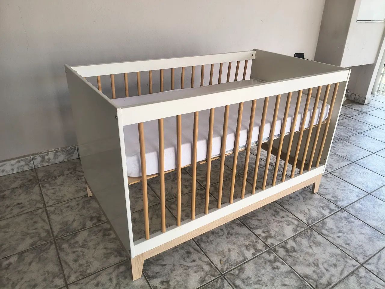 Berço Minicama Evolutivo 3 em 1 com colchão  - Foto 2