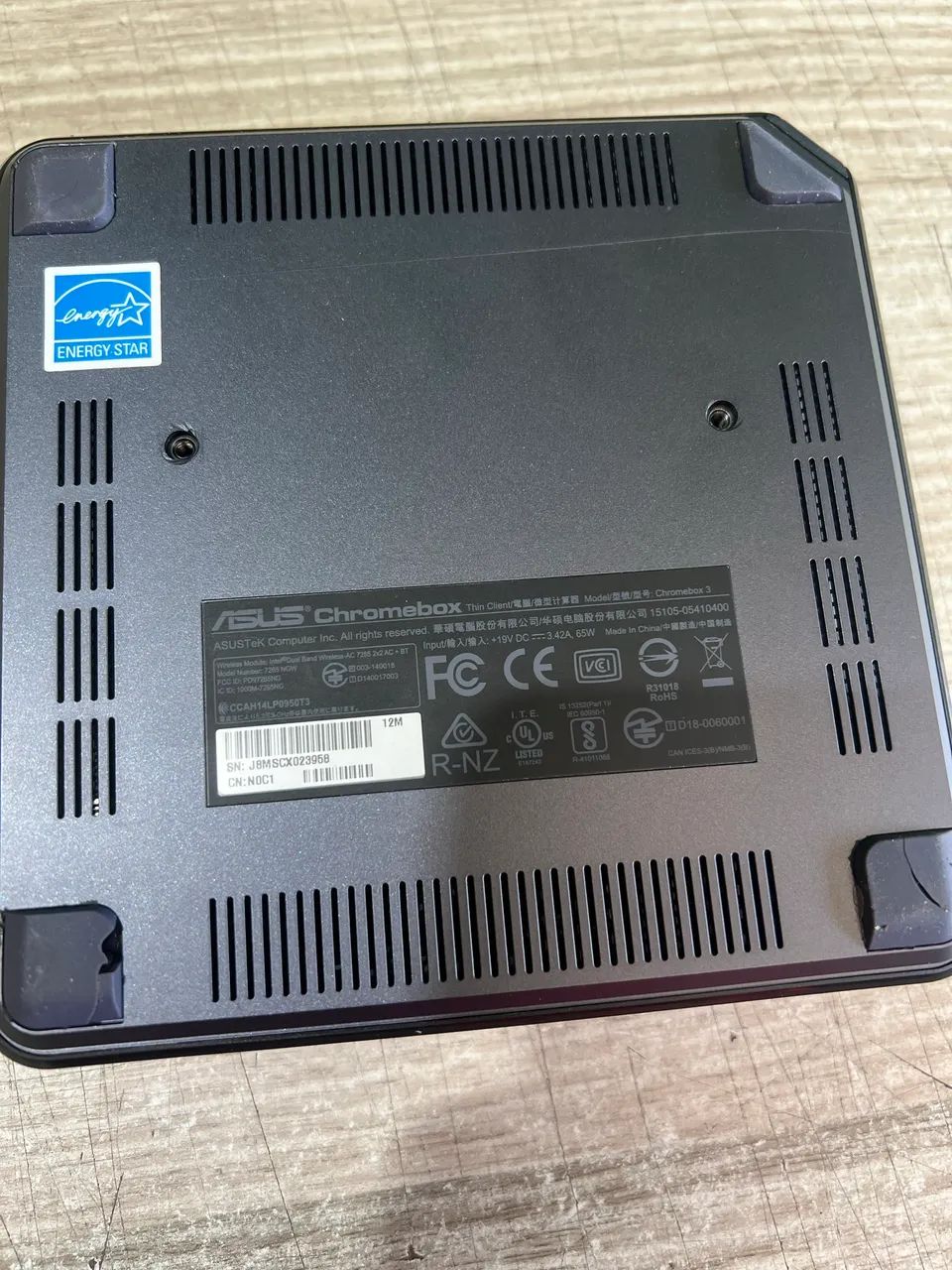 Mini PC Chromebox 3 Celeron 4ram Ssd32gb Windows 10 - Foto 3