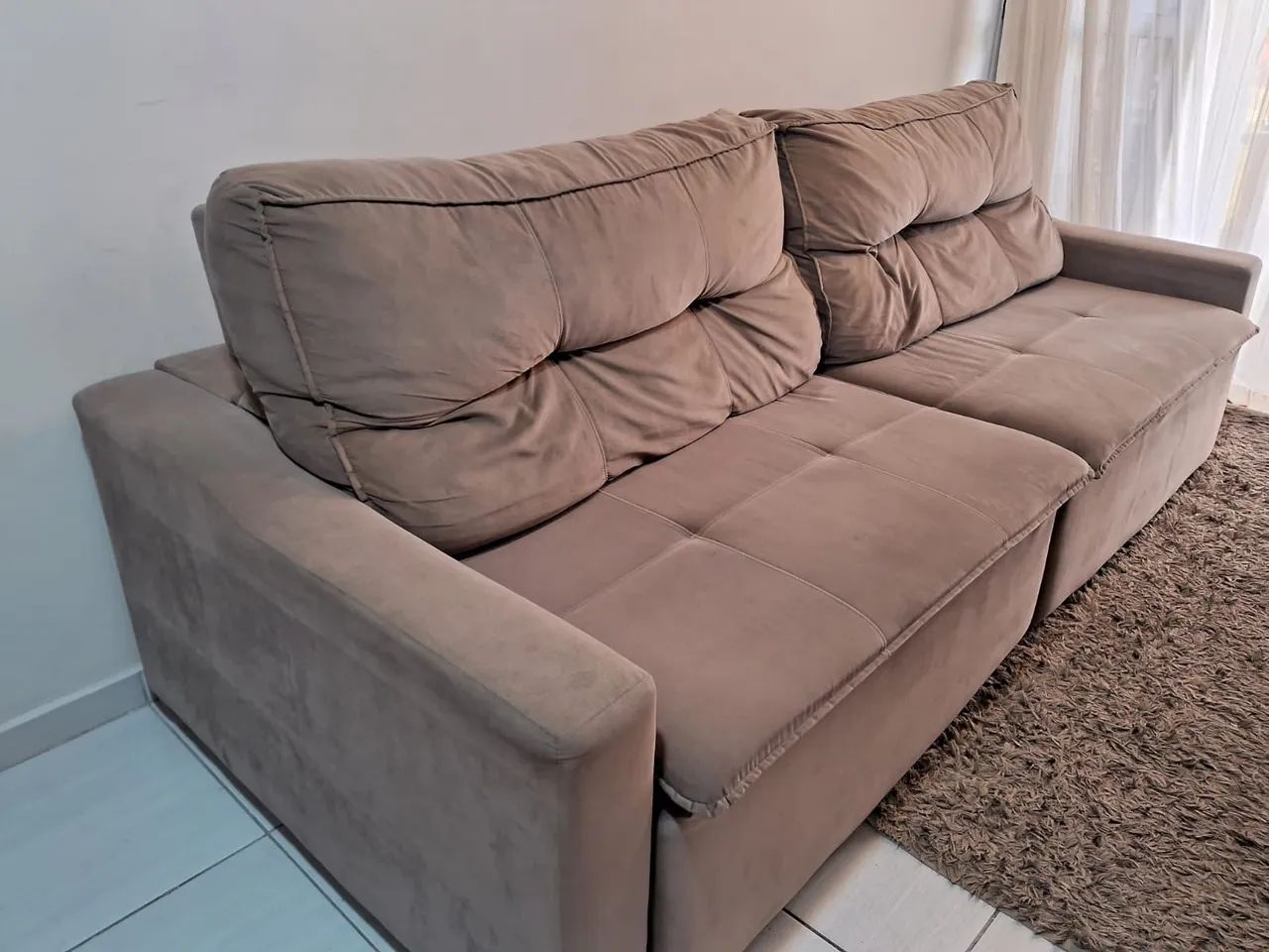 Sofá cama retrátil 2,70m 