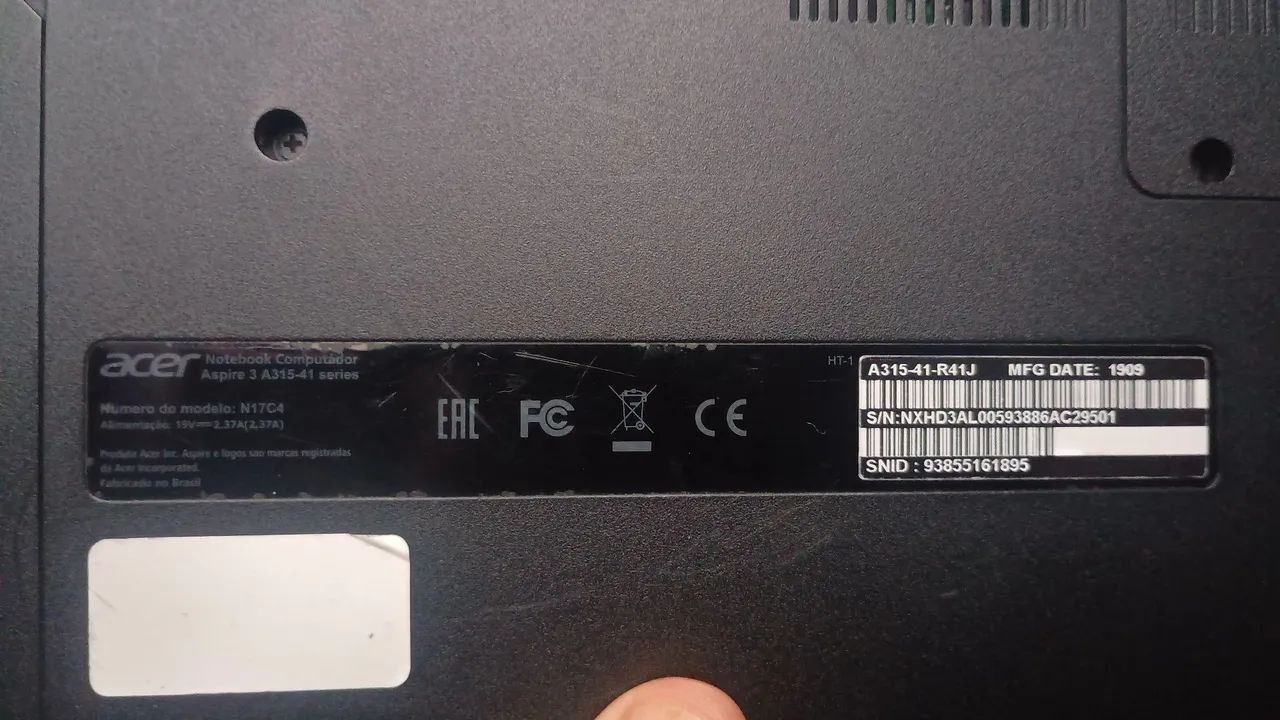 Notebook Acer aspire  - Foto 4