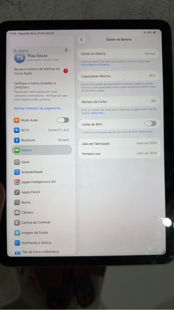 Ipad air 11