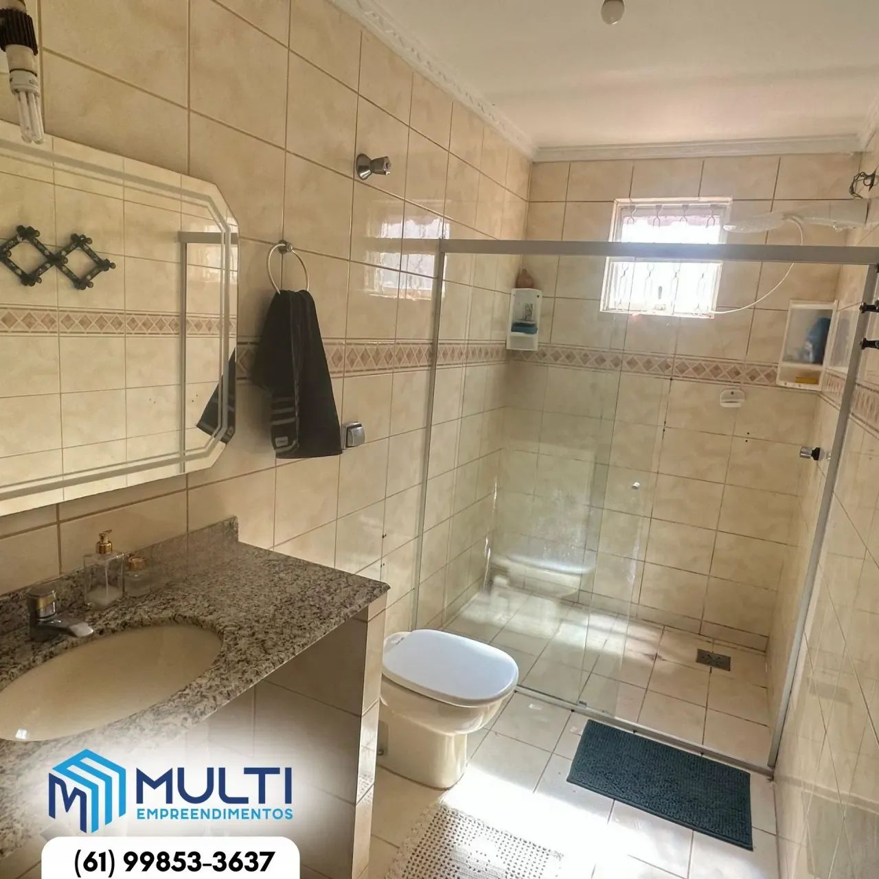 3 Quartos sendo 1 suíte ampla - Sala com 2 ambientes - Aceita veículo - Foto 3