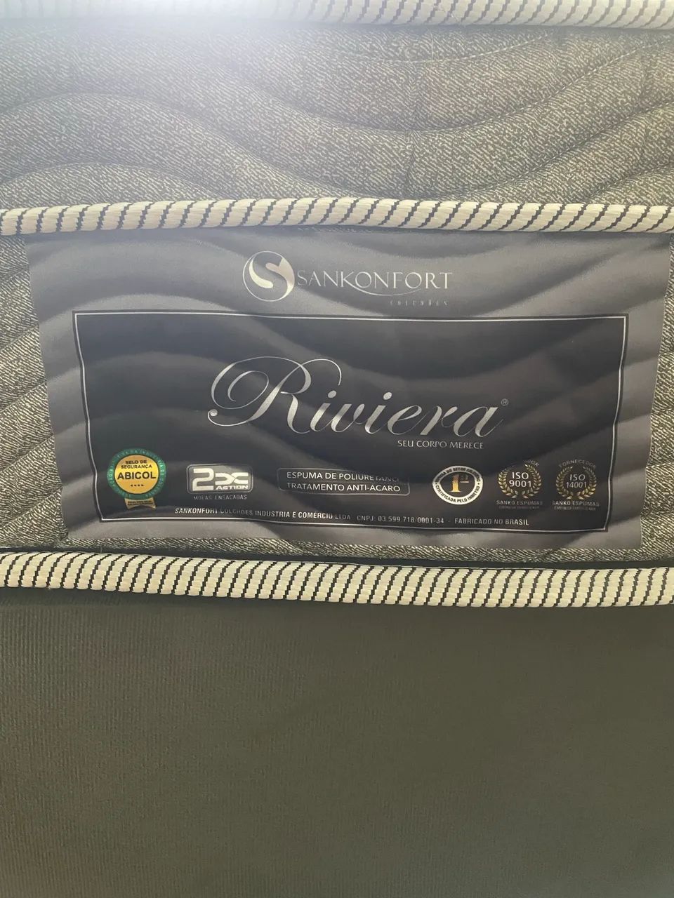 Kit Cama de solteiro (Colchão + Box) - Foto 4