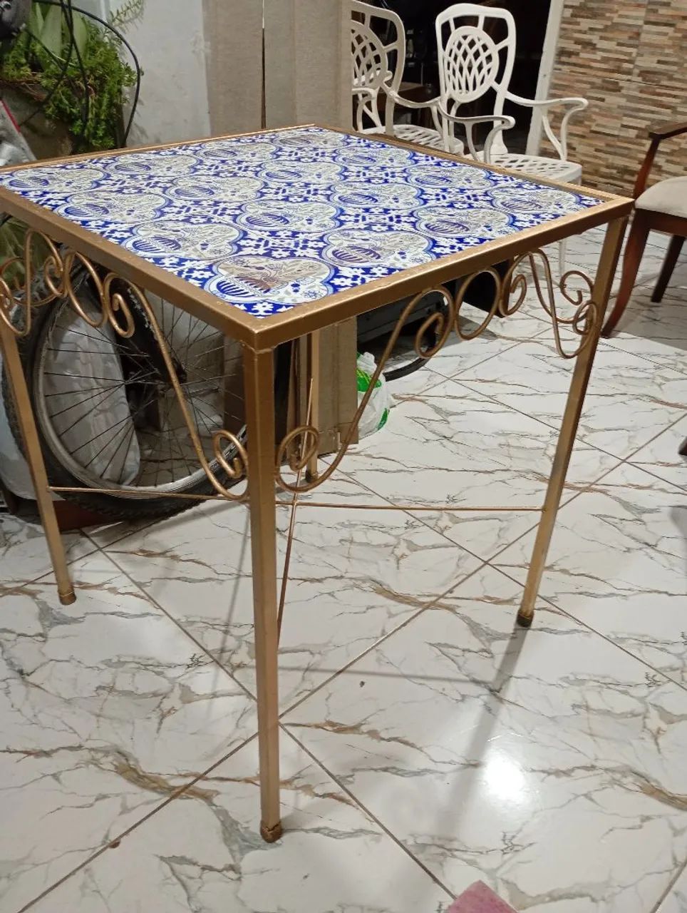 Mesa  de ferro  - Foto 4