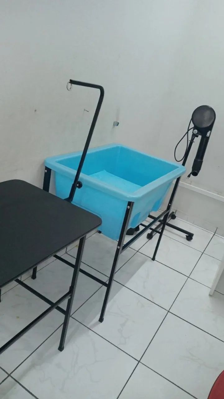 Combo Banho e Tosa - Máquina, Mesa, Soprador e Mais!