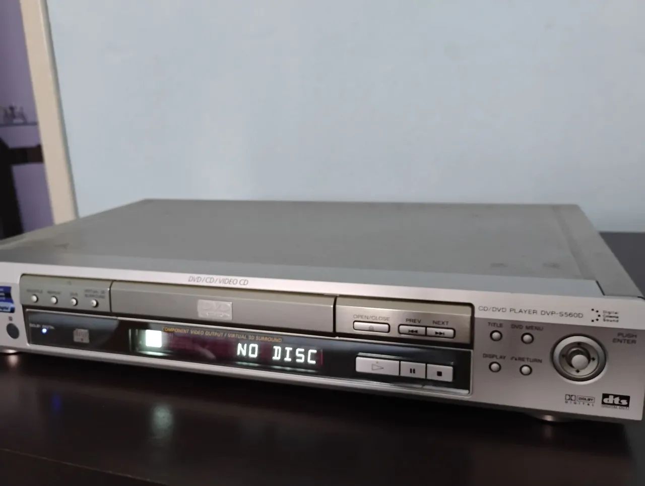 Sony CD/DVD PLAYER DVP-S560D - DVD, Blu-Ray e Vídeo Cassete - Casa ...
