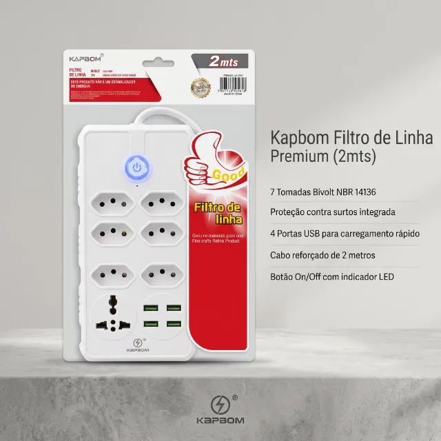 Filtro de linha bivolt - Foto 2