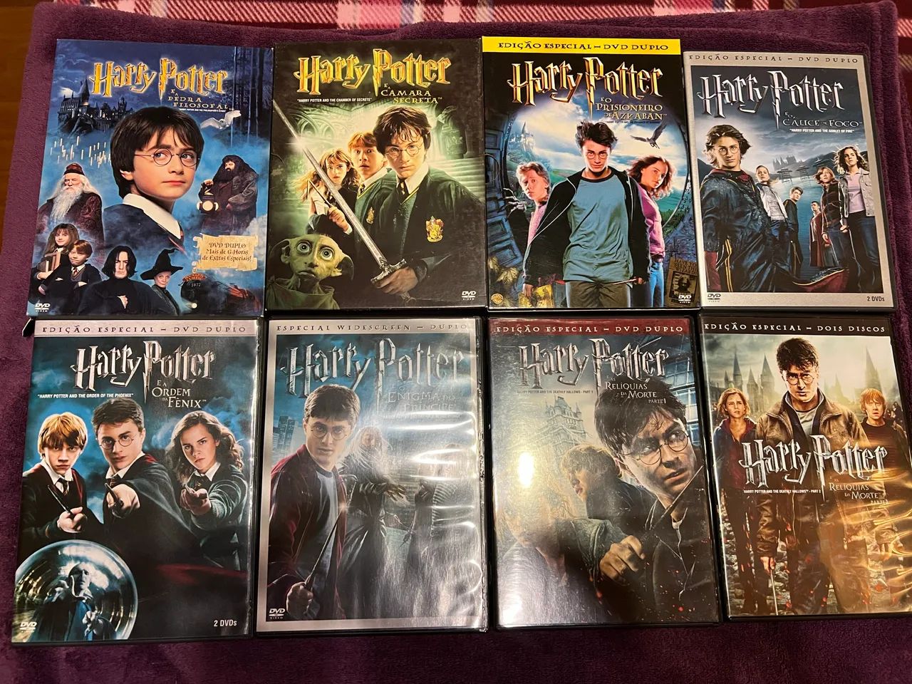 Harry Potter - coleção completa em DVD