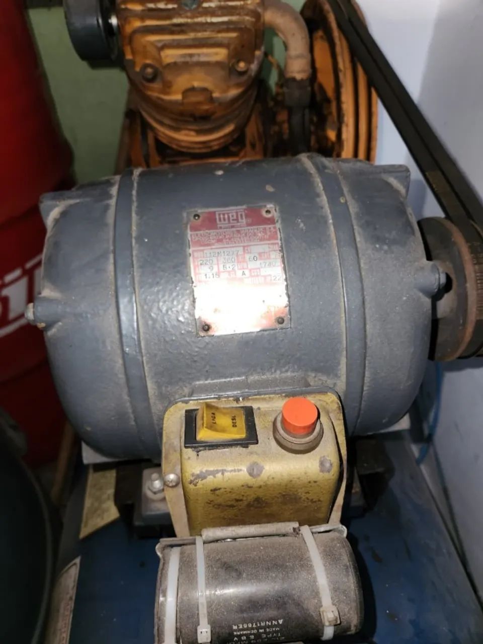 Compressor Schulz Super Advanced 200L 3CV Trifásico WEG - Foto 5